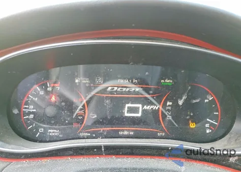 2015 Dodge Dart Se Aero из США, поврежденный, VIN 1C3CDFDH6FD301009